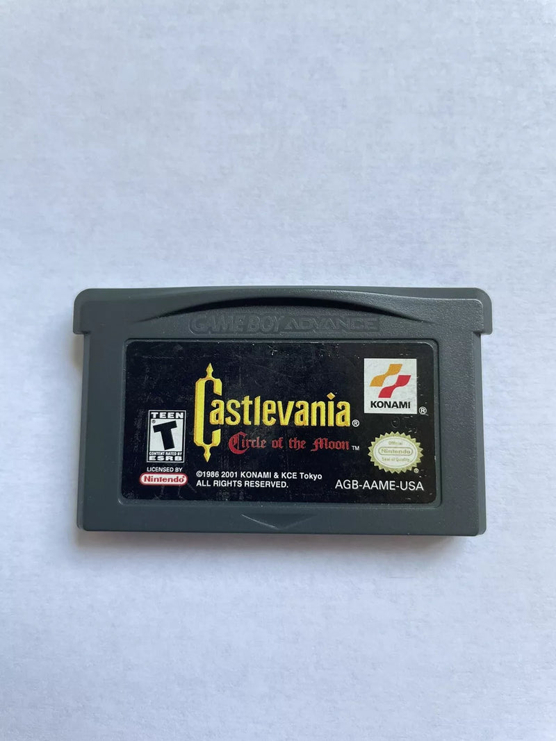 Castlevania Circle of the Moon GameBoy Advance