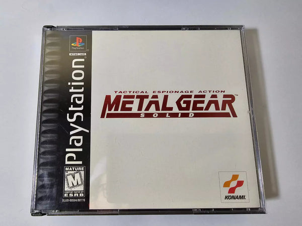 Metal Gear Solid Playstation