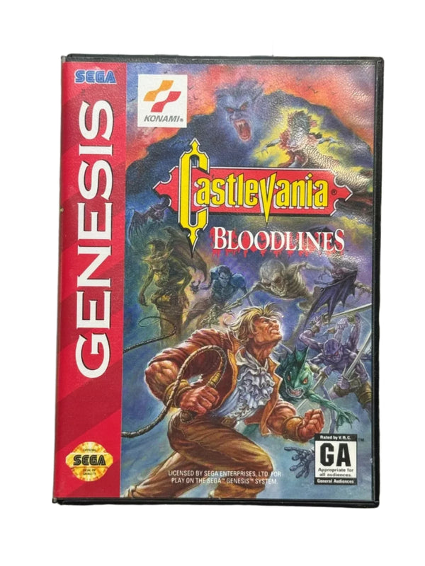 Castlevania: Bloodlines Sega Genesis