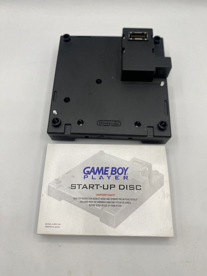 Gameboy Player With Startup Disc Gamecube