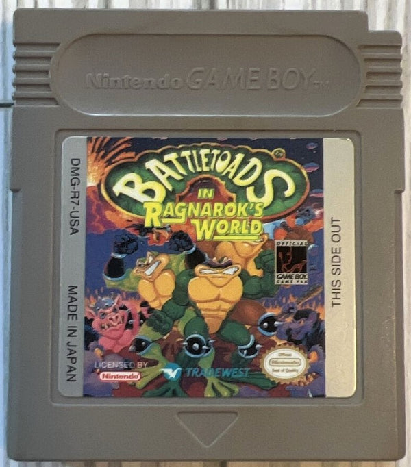 Battletoads In Ragnarok's World Game Boy