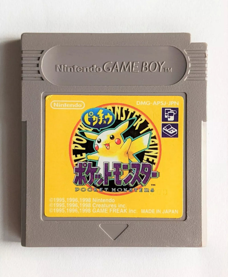 Pokemon Yellow JP GameBoy