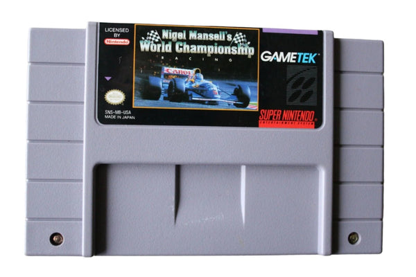 Nigel Mansell's World Championship Racing Super Nintendo