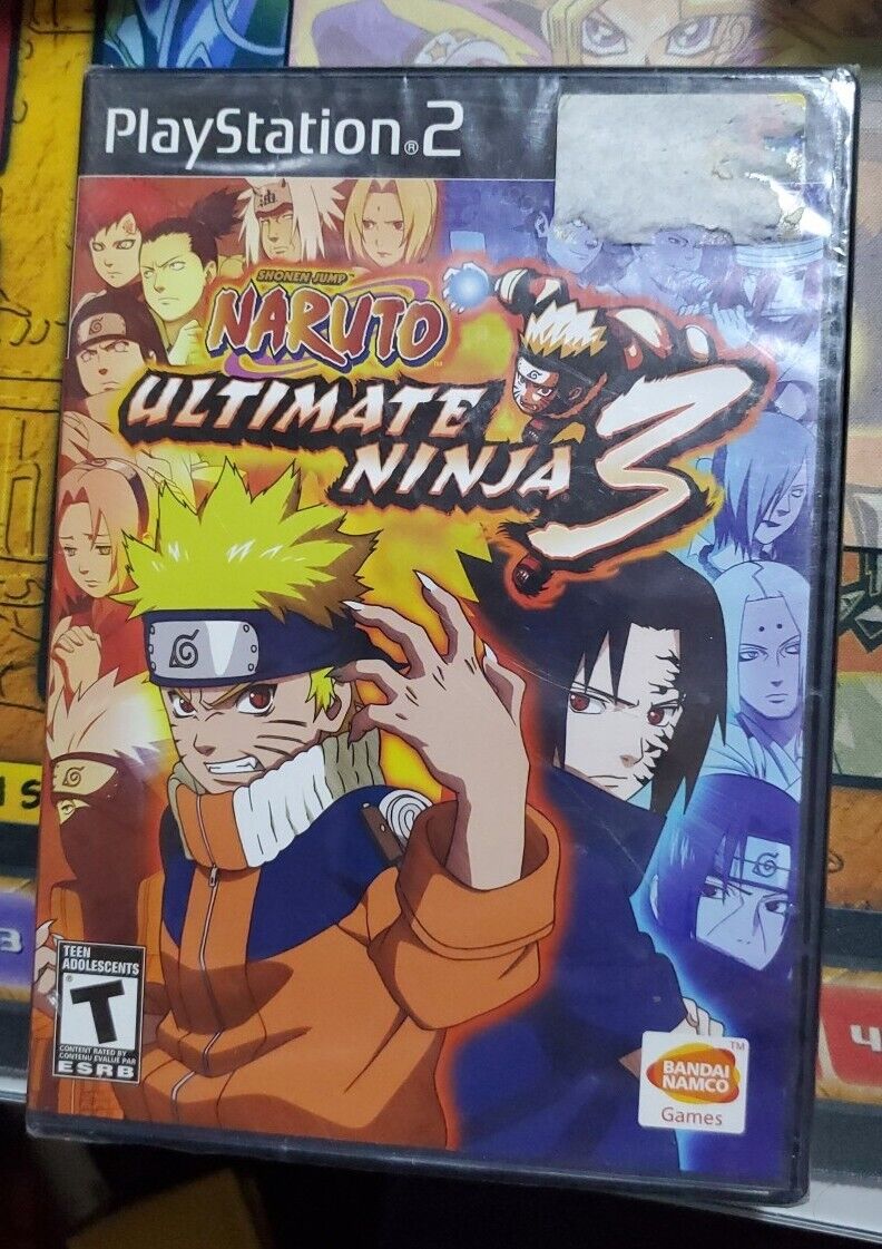 Naruto Ultimate Ninja 3 Playstation 2