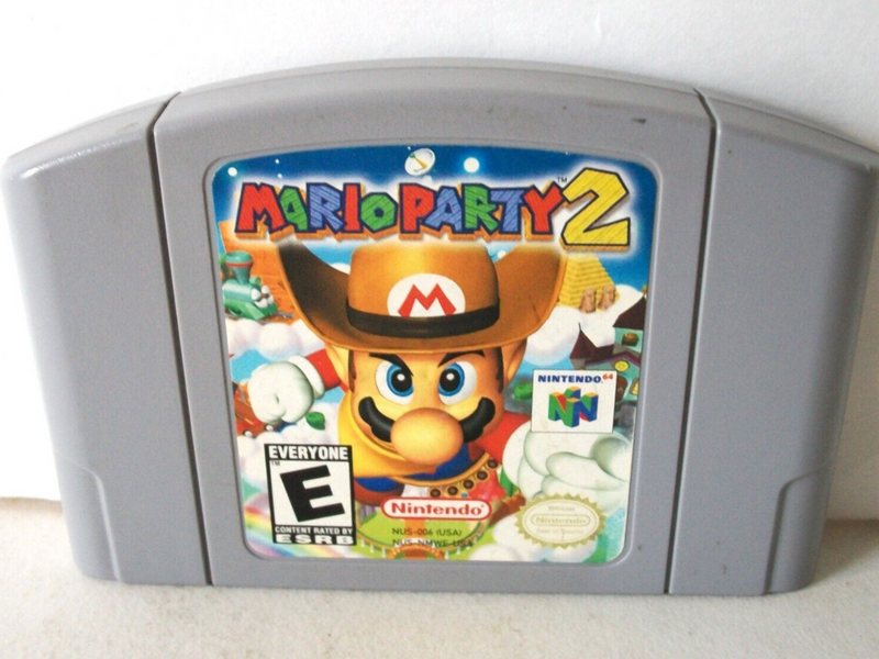 Mario Party 2 Nintendo 64 Genuine Cartridge