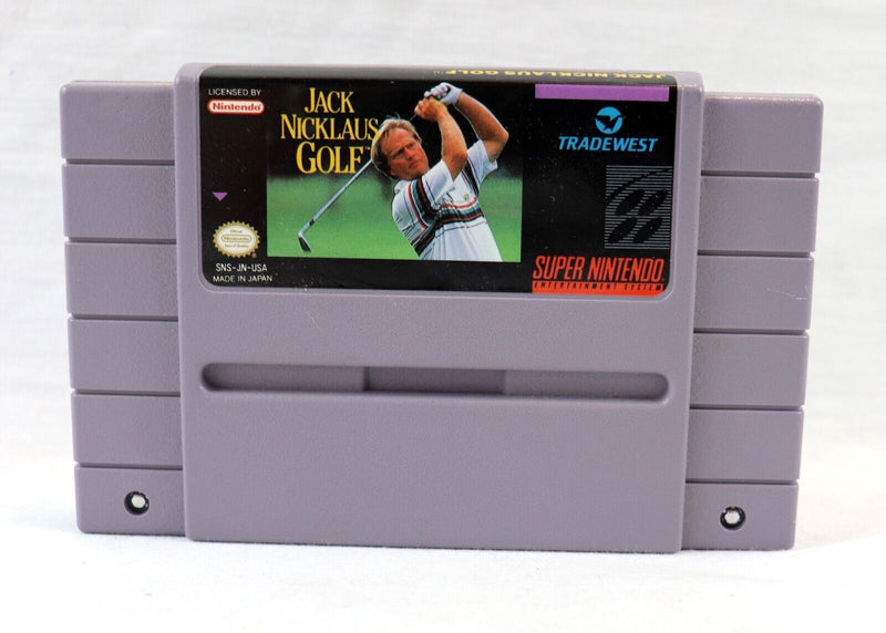 Jack Nicklaus Golf Super Nintendo