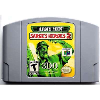 Army Men Sarge's Heroes 2 Nintendo 64