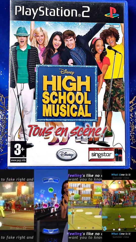 High School Musical Sing It Playstation 2