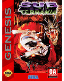 Sub Terrania Sega Genesis