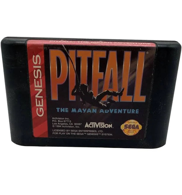 Pitfall Mayan Adventure Sega Genesis