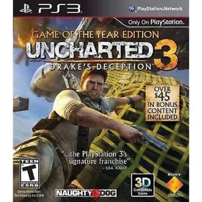 Uncharted 3: Drakes Deception [Game of the Year] Playstation 3