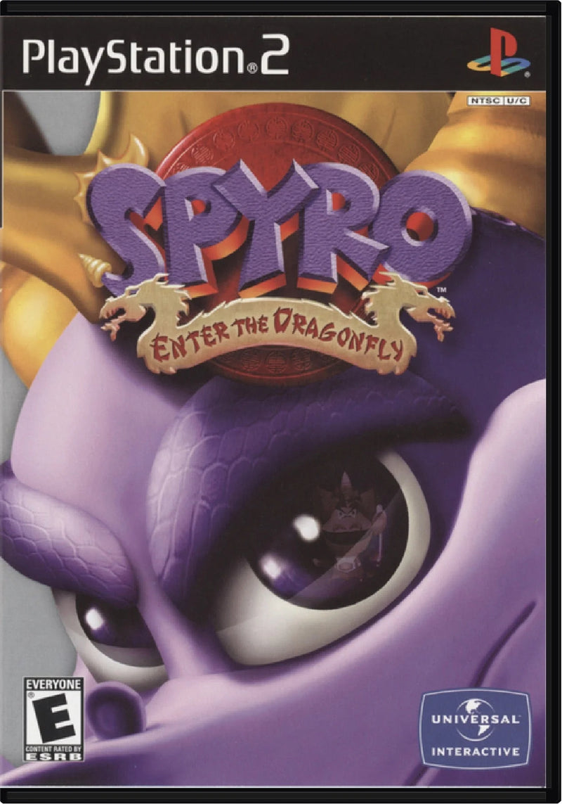 Spyro Enter The Dragonfly Playstation 2