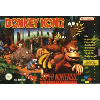 Donkey Kong Country Super Nintendo