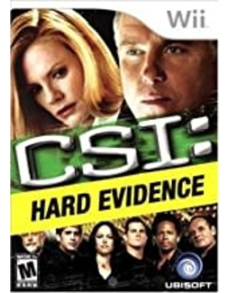 CSI Hard Evidence Wii