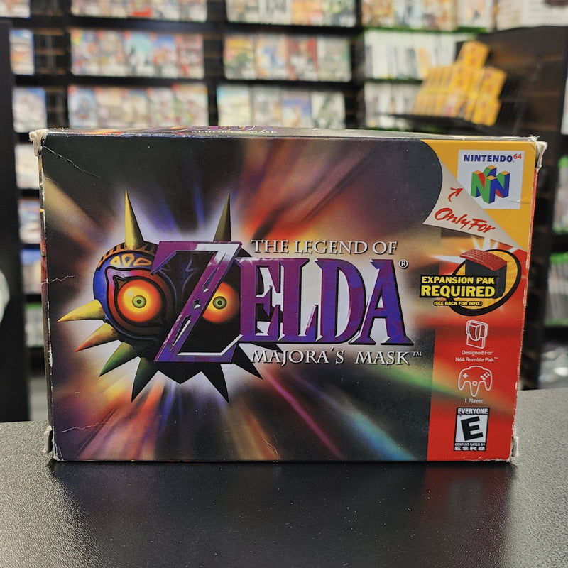 Zelda Majora's Mask Nintendo 64 CIB