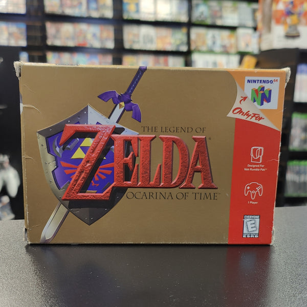 Zelda Ocarina Of Time Nintendo 64 CIB