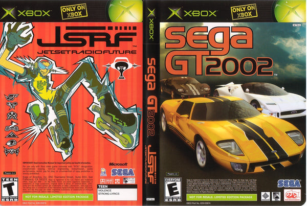Sega GT 2002 & JSRF Xbox