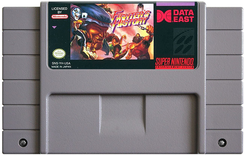 Fighter's History Super Nintendo