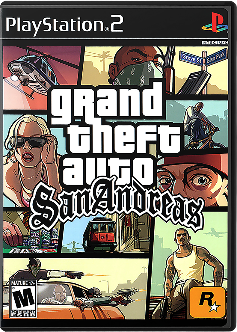 Grand Theft Auto San Andreas Playstation 2