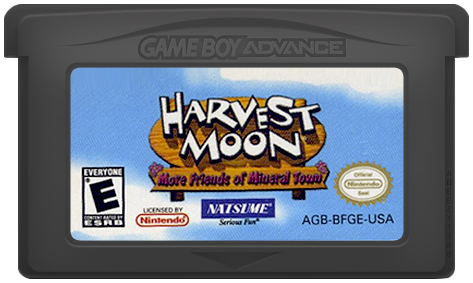 Harvest Moon More Friends Of Mineral Town GameBoy Advance