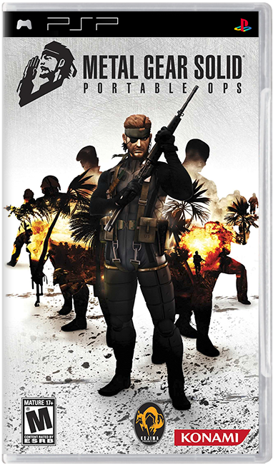 Metal Gear Solid Portable Ops PSP