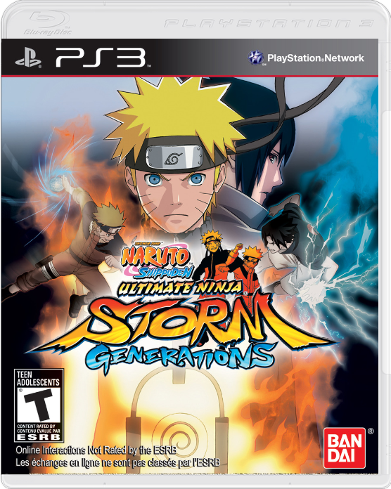 Naruto Shippuden Ultimate Ninja Storm Generations Playstation 3