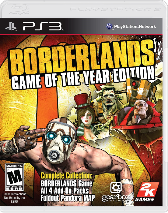 Borderlands Game of the Year Edition PlayStation 3