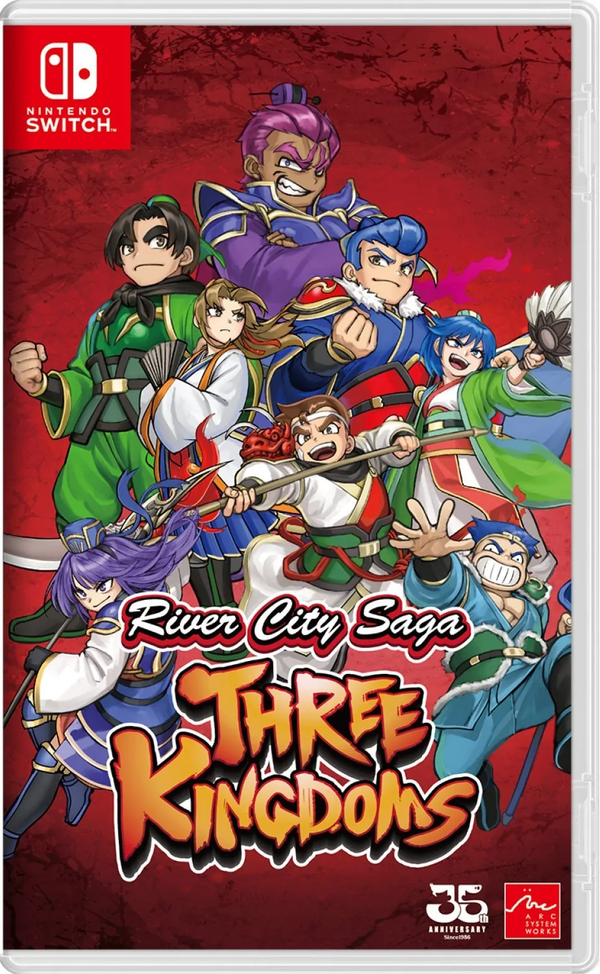 River City Saga: Three Kingdoms Asian English Switch