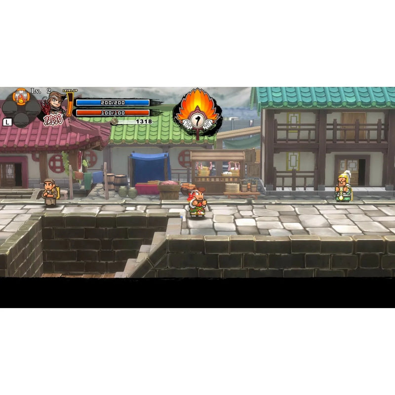 River City Saga: Three Kingdoms Asian English Switch