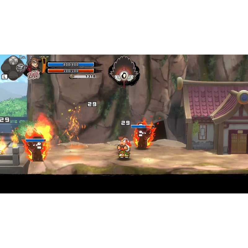 River City Saga: Three Kingdoms Asian English Switch